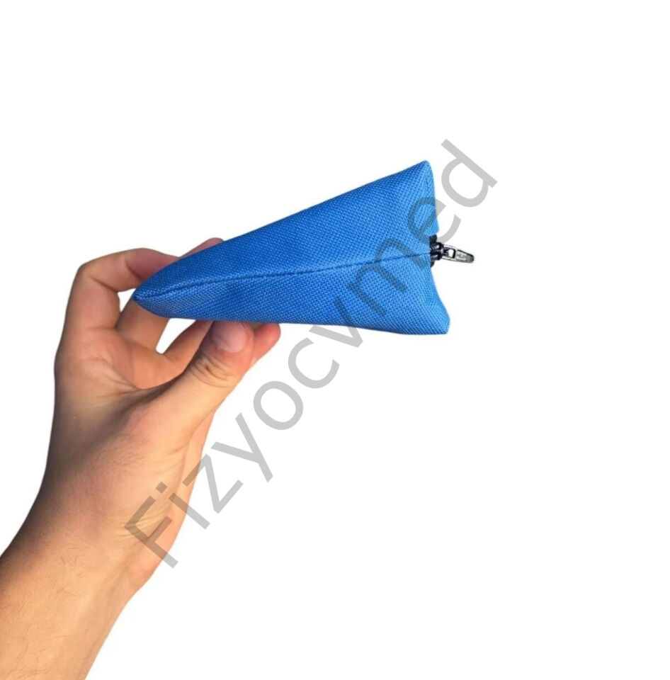 Rice bag üçgen skolyoz destek yastığı
