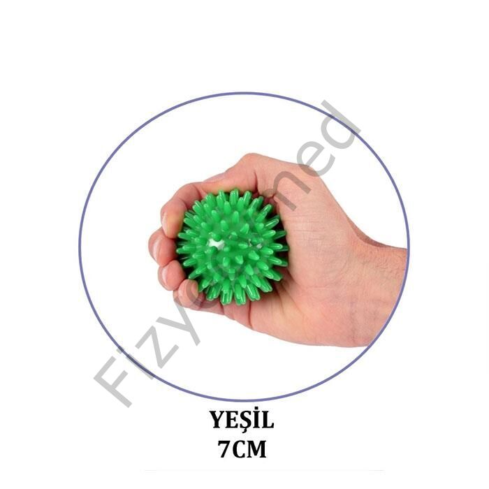 Dikenli El Egzersiz ve Duyu Topu YEŞİL
